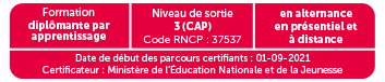 CAP Boulanger