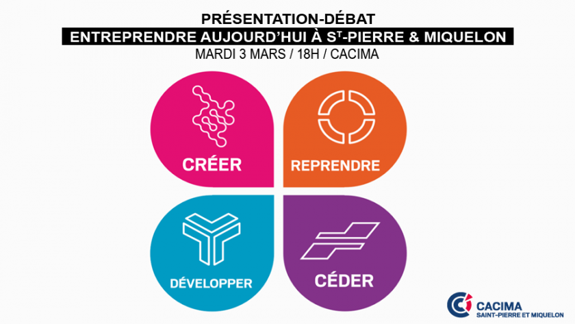 Présentation-débat / Entreprendre aujourd’hui à SPM