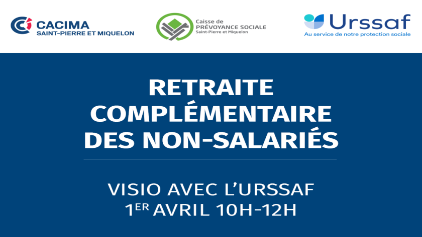 Visio URSSAF : Retraite complémentaire des non-salariés